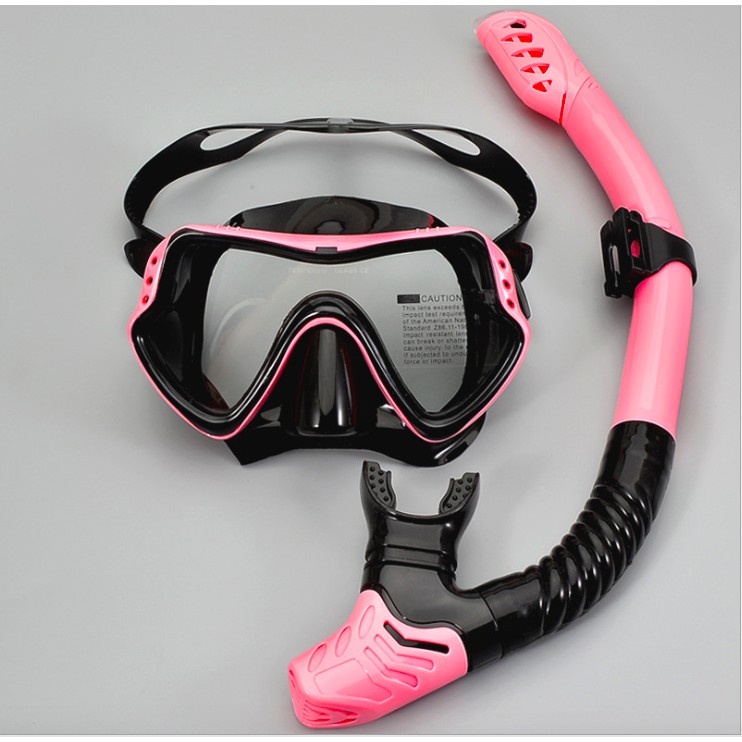 Extreme low volume spearfishing mask black silicon freediving mask
