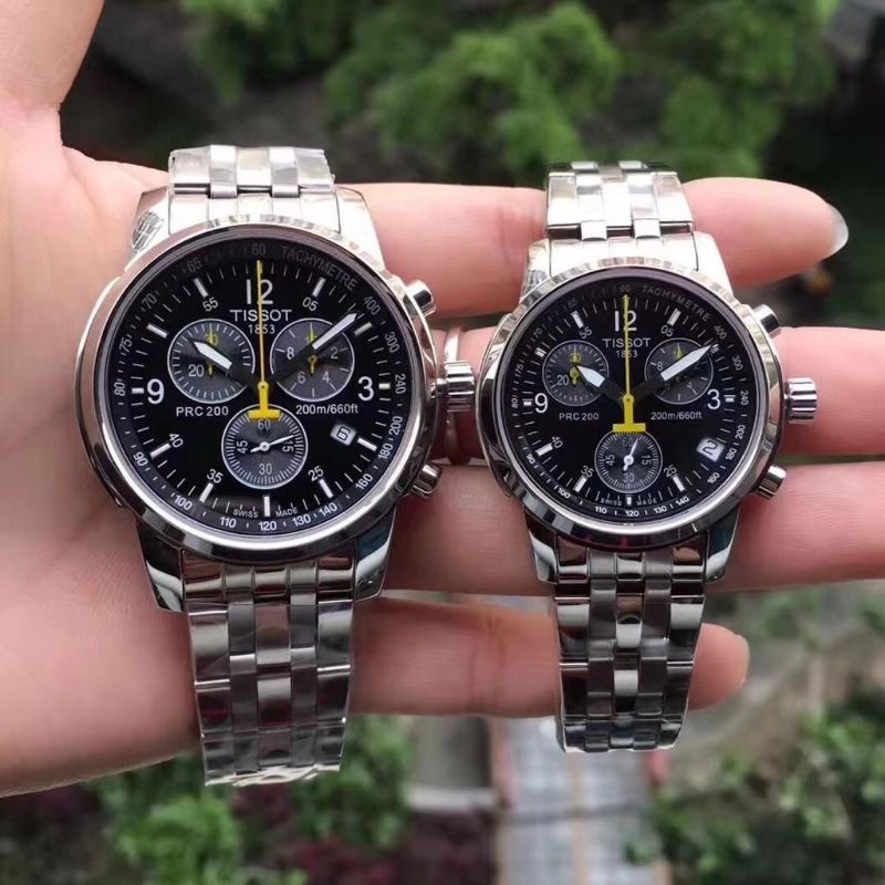 TISSOT COUPLE SET LUXURIOUS AND ELEGANT WATCHES FOR BEAUTIFUL COUPLES