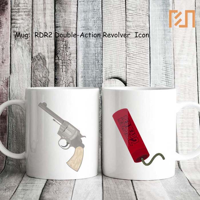 Mug RDR2 Double-Action Revolver icon | Shopee Malaysia