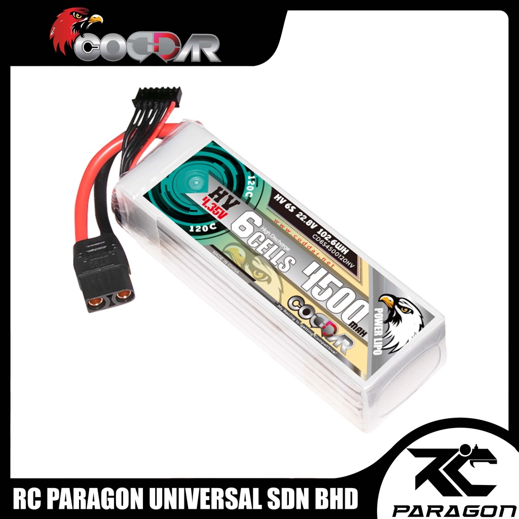 ハイボルテージ LiPo 6セル （22.8V) 5600mAh 70C - ホビーラジコン