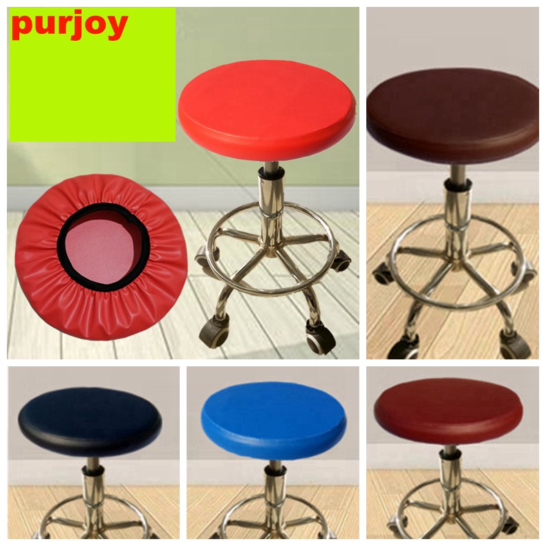 Round bar stool chair covers hotsell