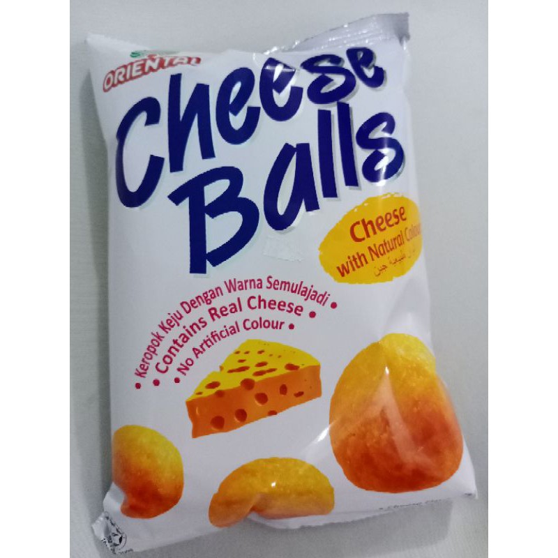 (Sabah) 60 gram KEROPOK CHEESE BALL / KEROPOK CHEESE SEDAP Shopee