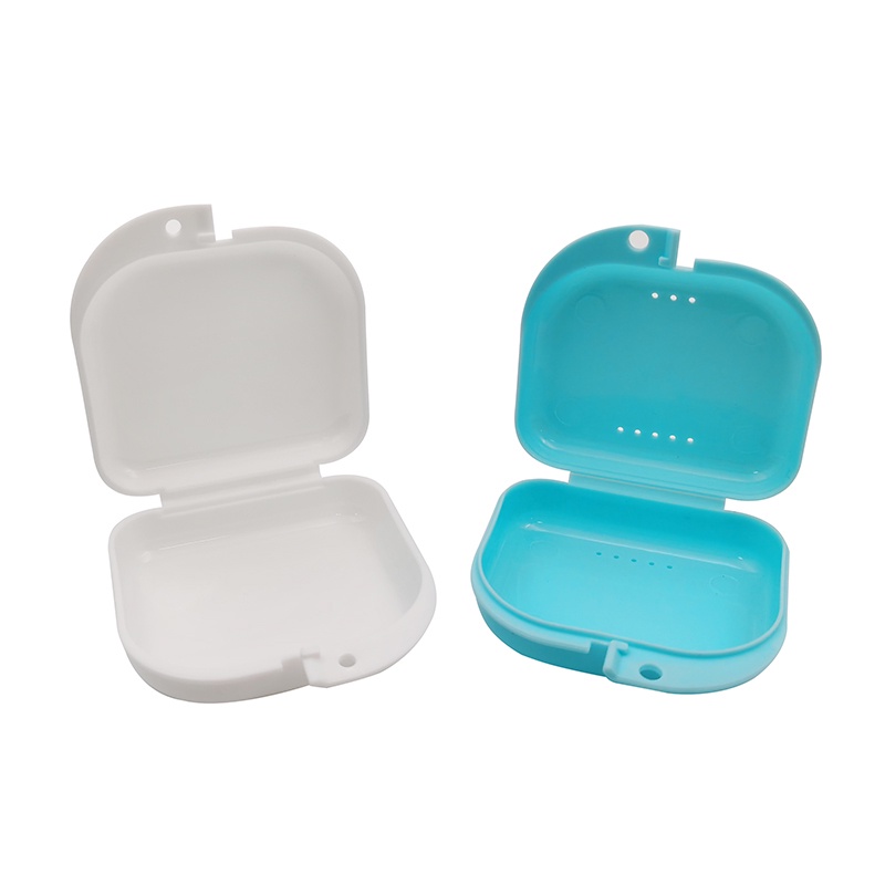 Dental Case Teeth Box Dental Retainer Mouth Guard Denture Storage ...