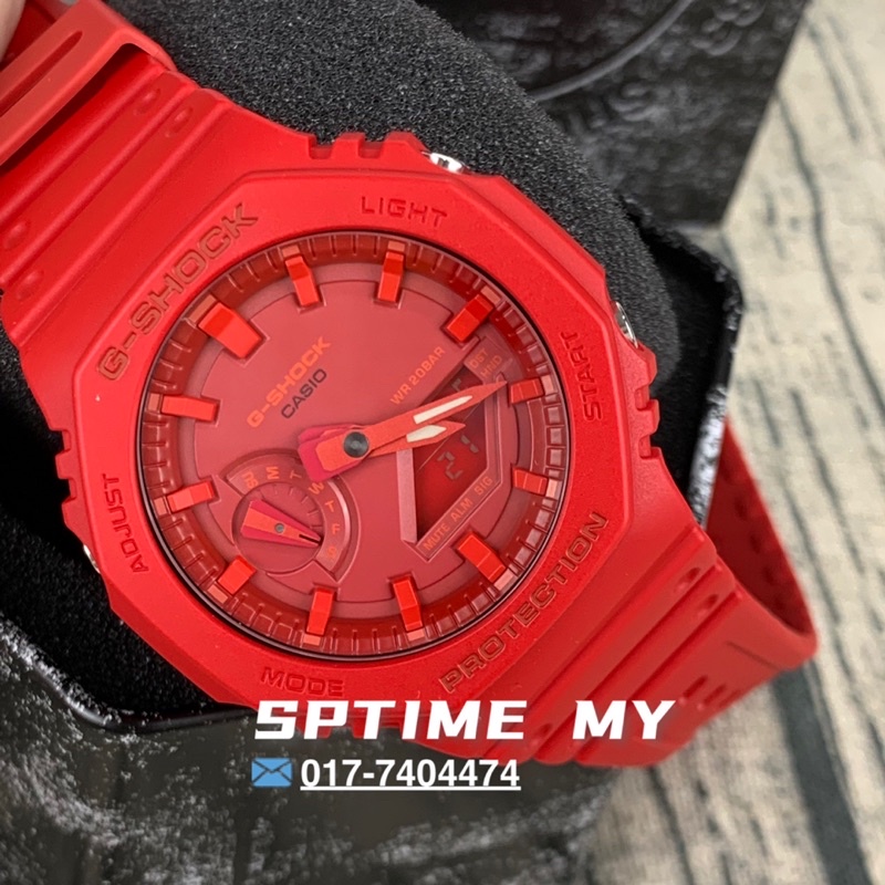 CASIO G SHOCK TMJ MERAH GA 2100 4ADR GA 2100 4A GA 2100 4 GA