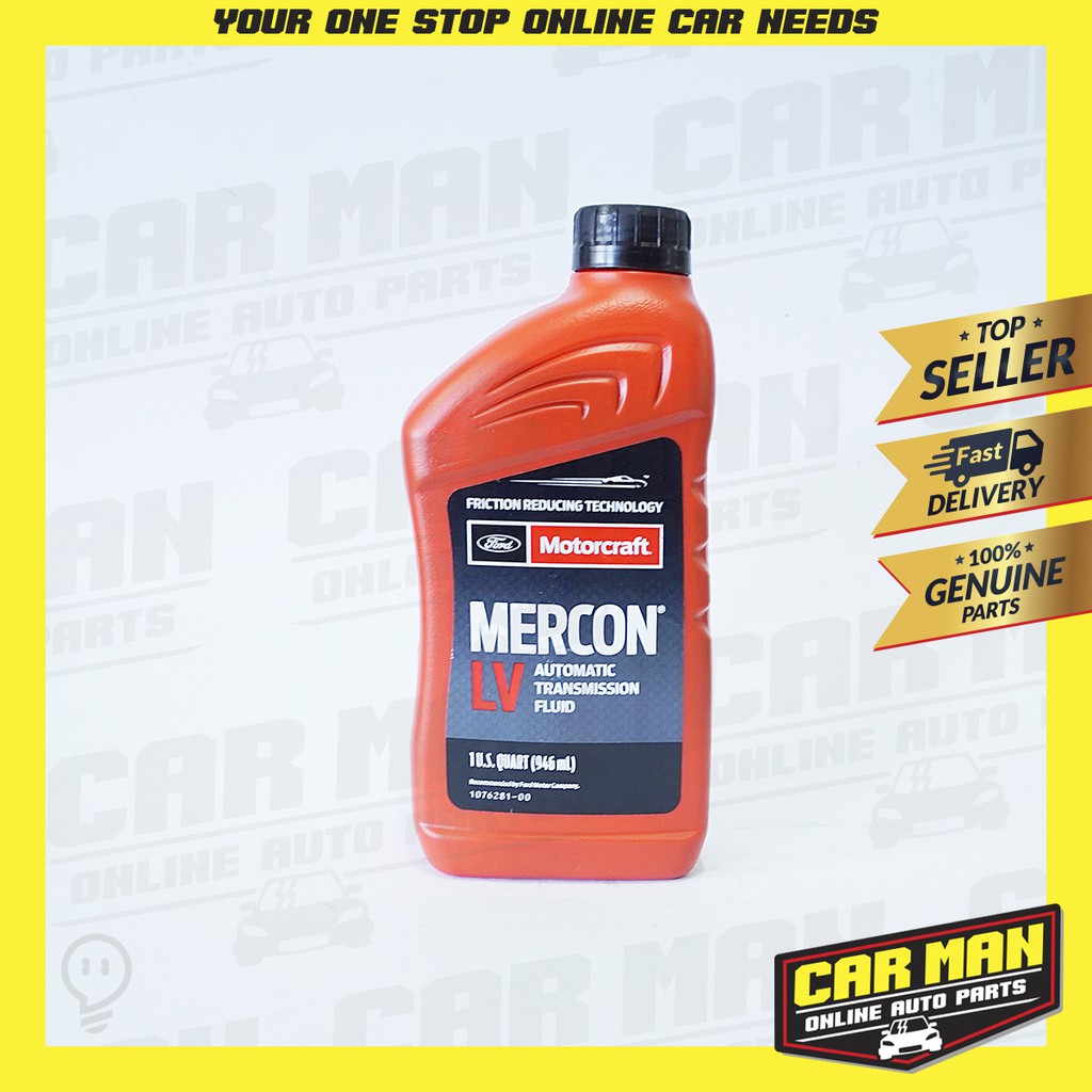 Genuine FORD Motorcraft MERCON - LV Automatic Transmission Fluid (946ml ...