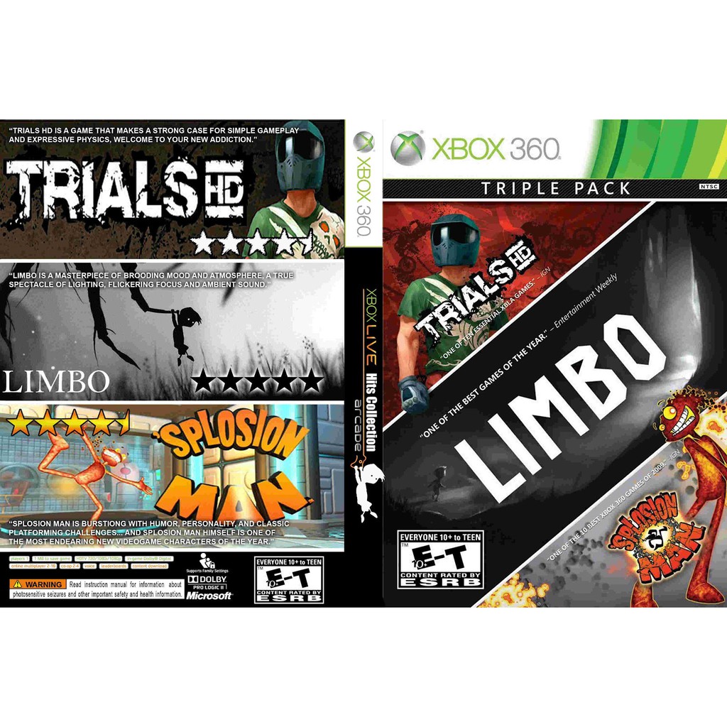 Combo Triplo X + 5 Jogos Gratis Xbox 360 Game Digital Xbox Live -  ADRIANAGAMES