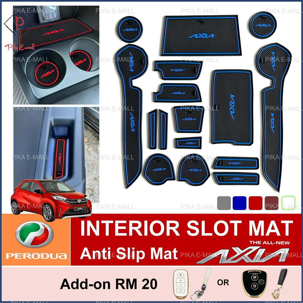 Perodua New Axia 2023 Interior Slot Mat Car Anti Slip Mat Accessories ...