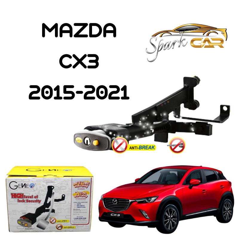 GENEO Pedal Lock MAZDA CX3 2015 - 2021 (Auto Push Start) | Shopee Malaysia