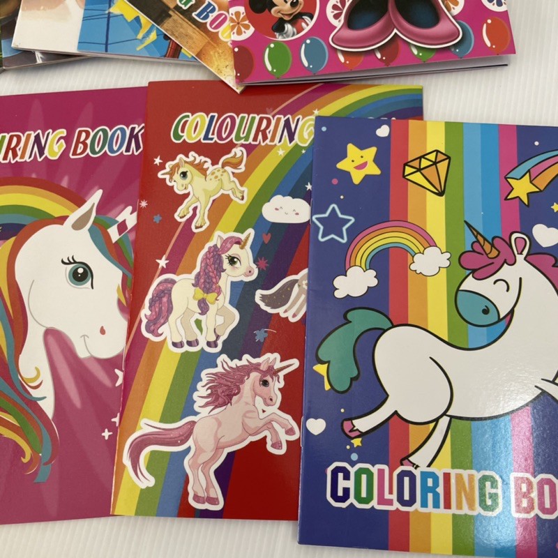 Buku Mewarna Percuma Sticker Children Colouring Book Party Goodie Gift ...