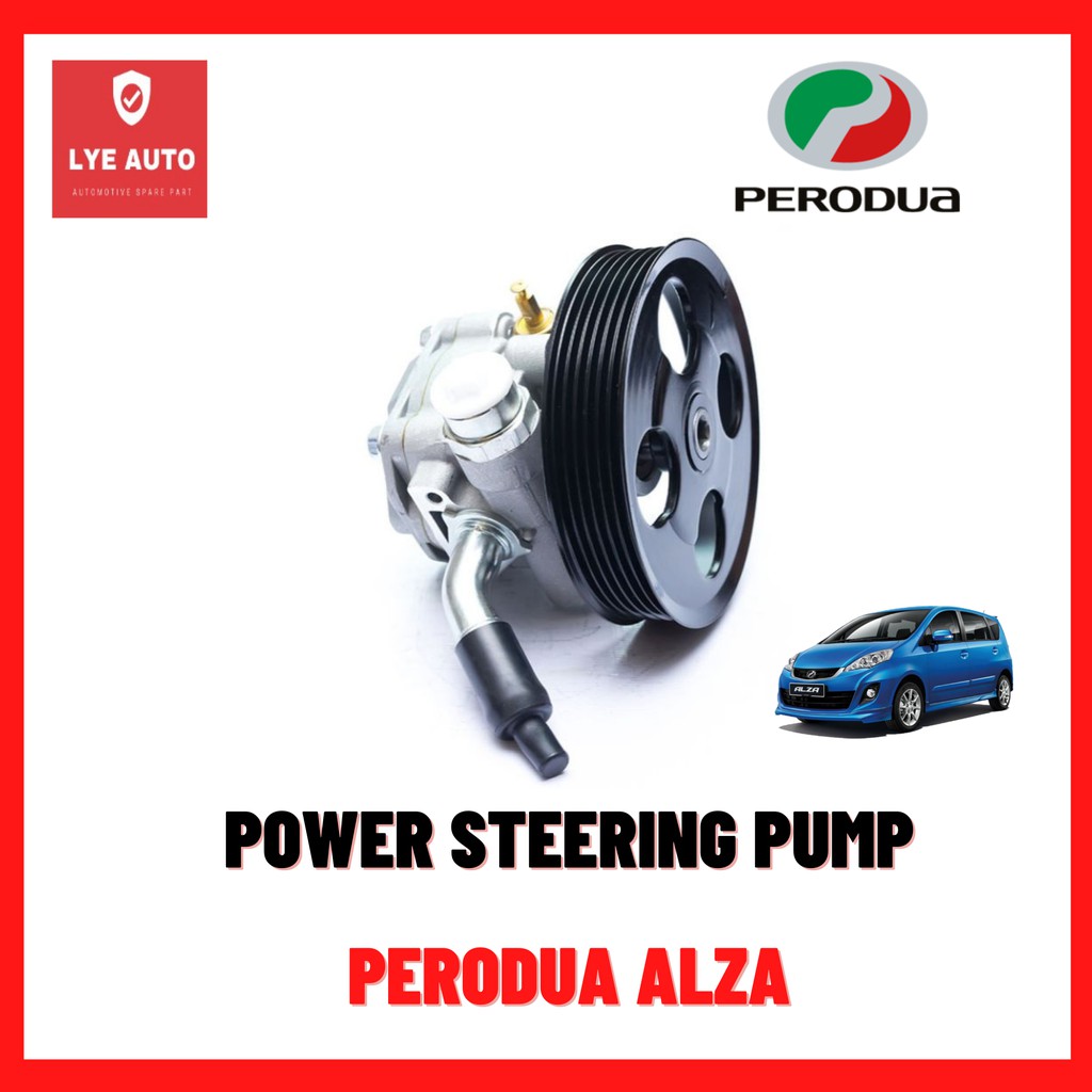 Power Steering Pump (Original) Perodua Alza Shopee Malaysia
