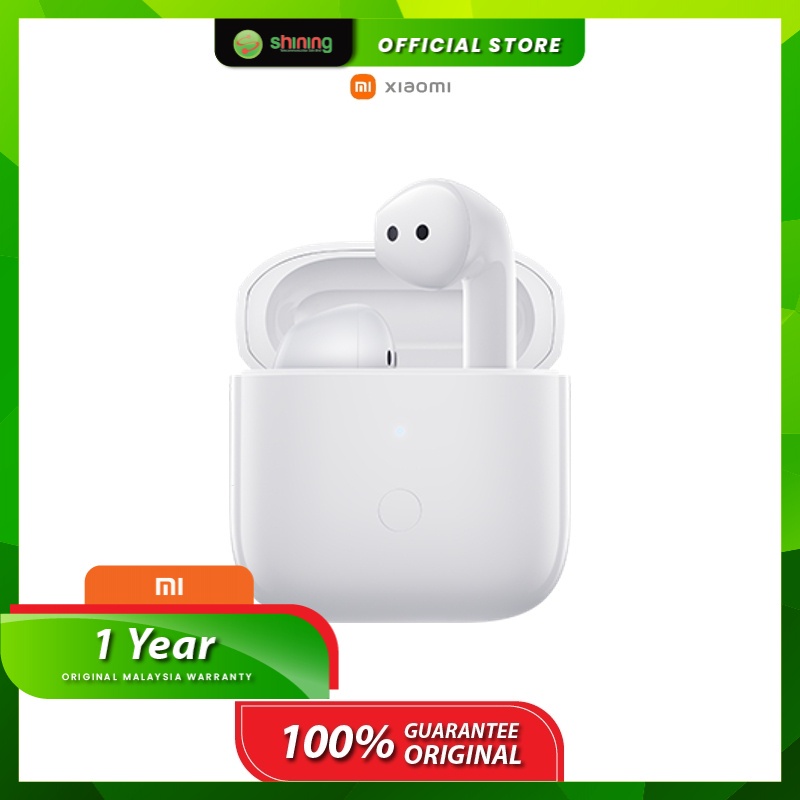 Redmi Buds 3 Wireless Earphones (M2104E1)(White) | Shopee Malaysia