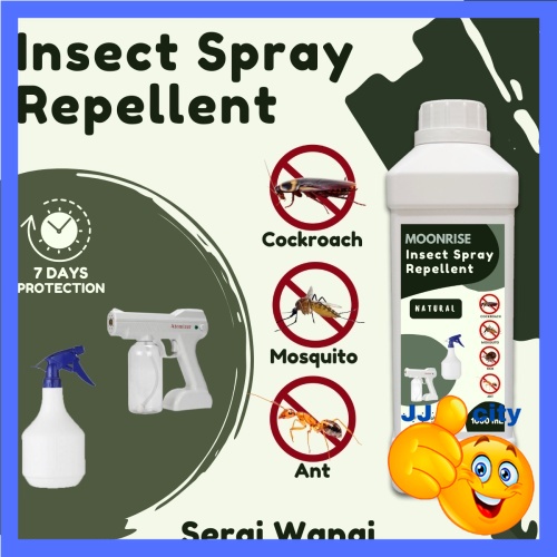 Insect Spray Repellent 1L Serai Wangi Penghalau Serangga Organik ...