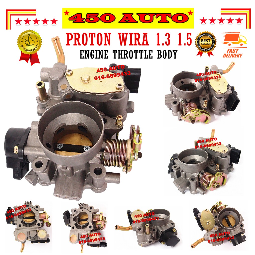 WIRA SATRIA 1.3 1.5 1.6 1.8 THROTTLE BODY MMC RECOND BARU 4G13 4G15