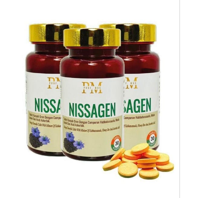 (READYSTOCK) NISSAGEN IMMUNE BOOSTER TABLET KUNYAH OREN DENGAN CAMPURAN ...