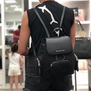 Michael kors backpack with cheap side pockets