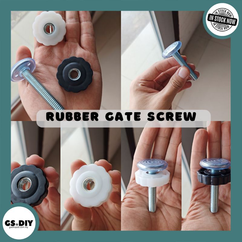 Adjustable Pressure Fit Baby Safety Stairs Gate Screws Bolts Spanner