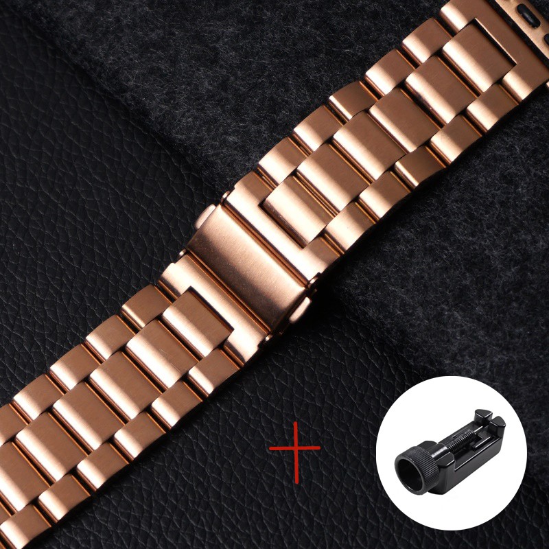 [Ready Stock] Trendy stainless steel belt Metal chain Watch Band ...