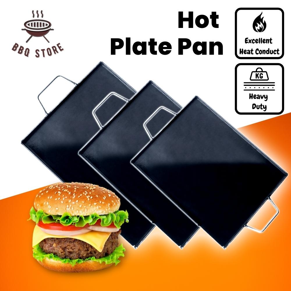 Different Size Bbq Store Rectangular Hot Plate Pan Kuali Leper Grill