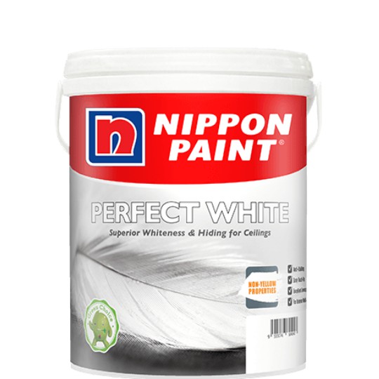 Nippon Paint Perfect White 5lt Shopee Malaysia