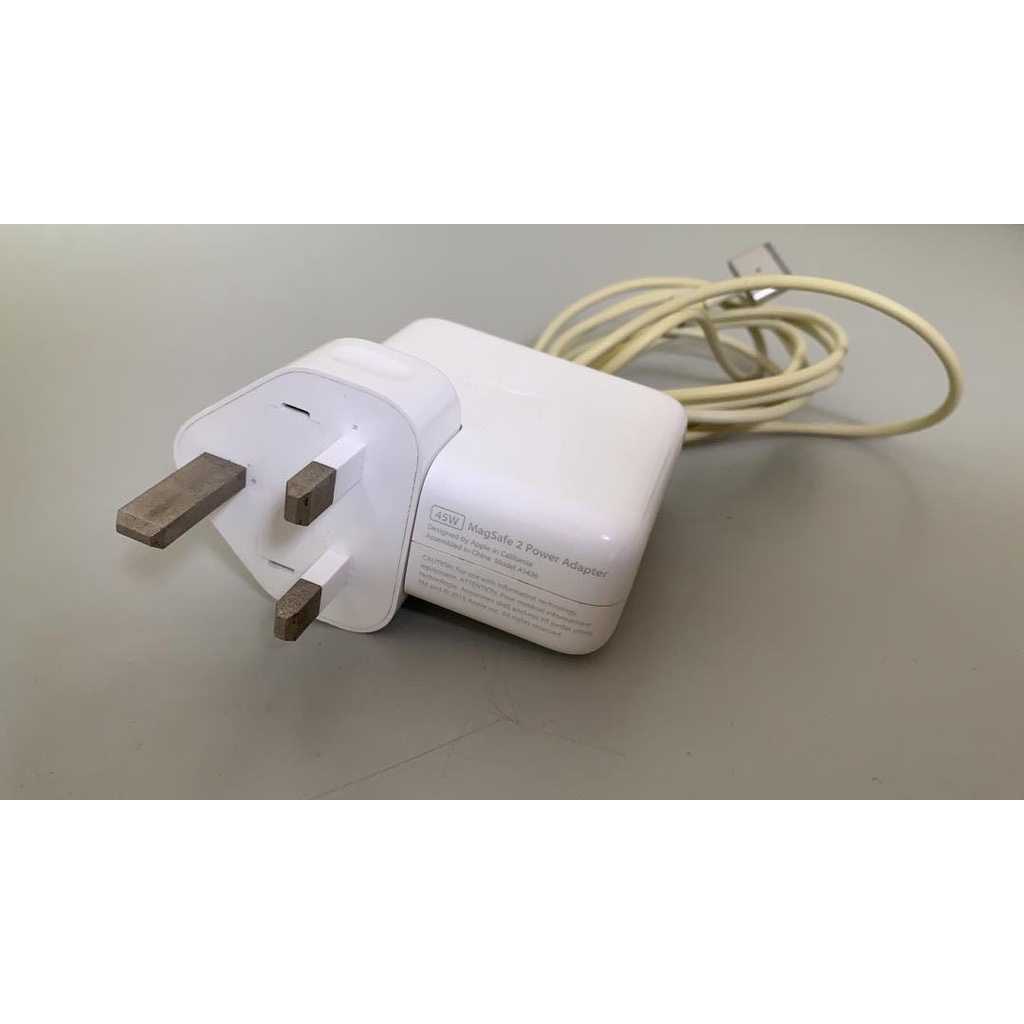 Apple 45W MagSafe 2 Power Adapter For MacBook Air (Used) | Shopee Malaysia