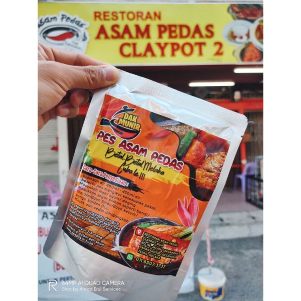 Pes Asam Pedas Melaka Dak Munir {asam Pedas Claypot Shopee Malaysia