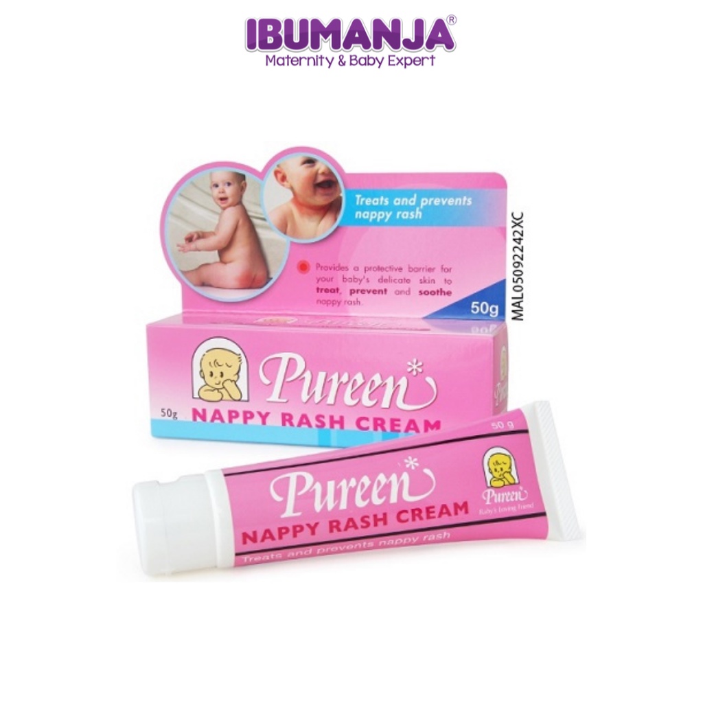 PUREEN NAPPY RASH CREAM /KRIM RUAM BAYI /NAPPY RASH /NAPPY REDNESS