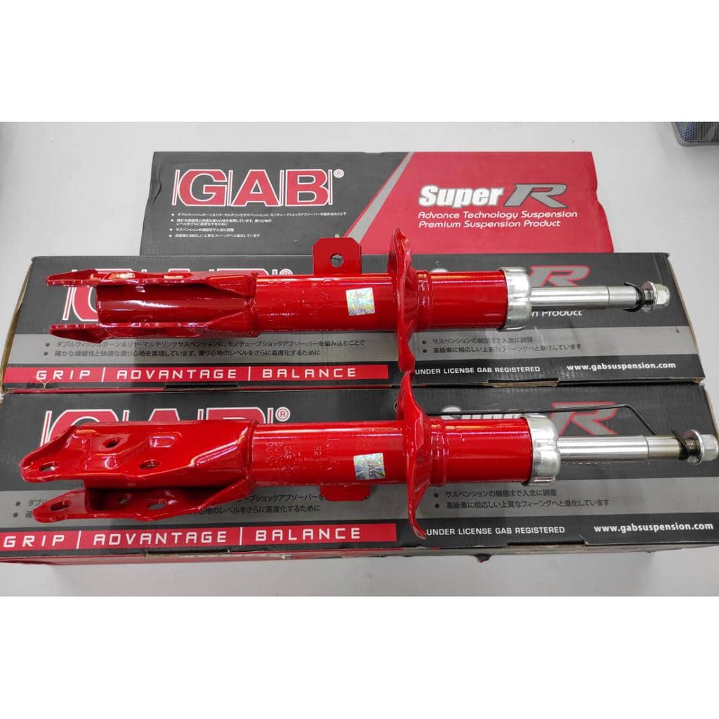(RED) PERODUA AXIA BEZZA SUPER R HEAVY DUTY FRONT ABSORBER (GAS) (1 ...