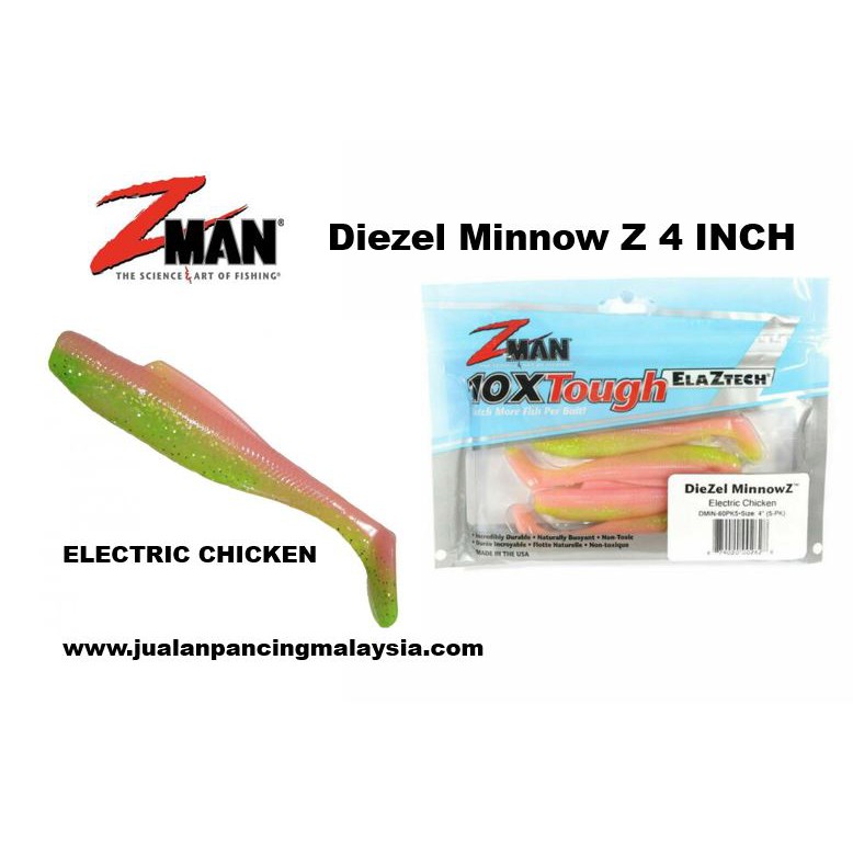 Z-Man DieZel MinnowZ Electric Chicken / 4