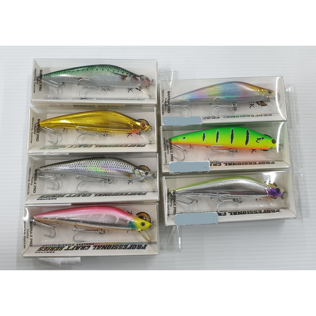 ZEREK BARRA-X PRO FLOATING 100MM 14.5G | Shopee Malaysia