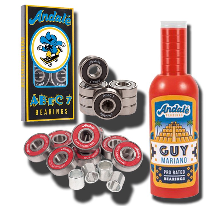 Skateboard Andale Bearings [ Genuine USA Import ]