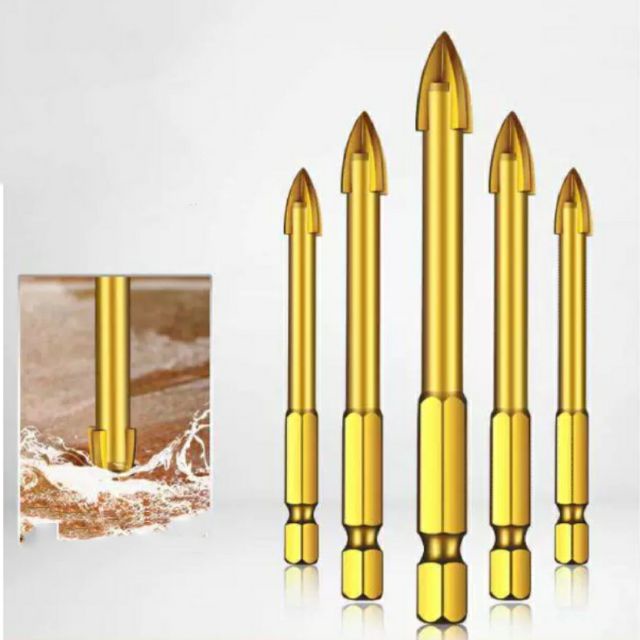 Ceramic Tile Mosaic Drill Bit Mata Bor Tebuk Mozek Jubin Dinding