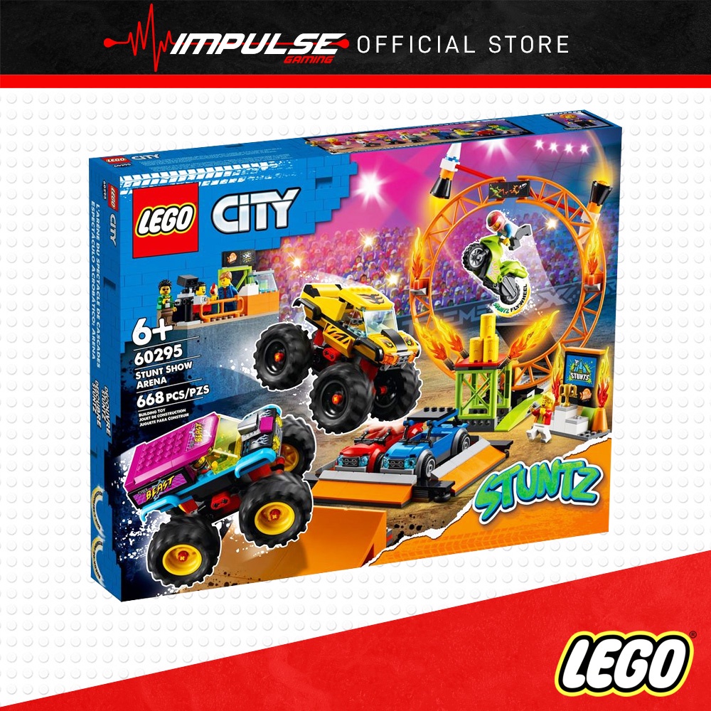 New Lego City Stunt store Show Arena Set 60295