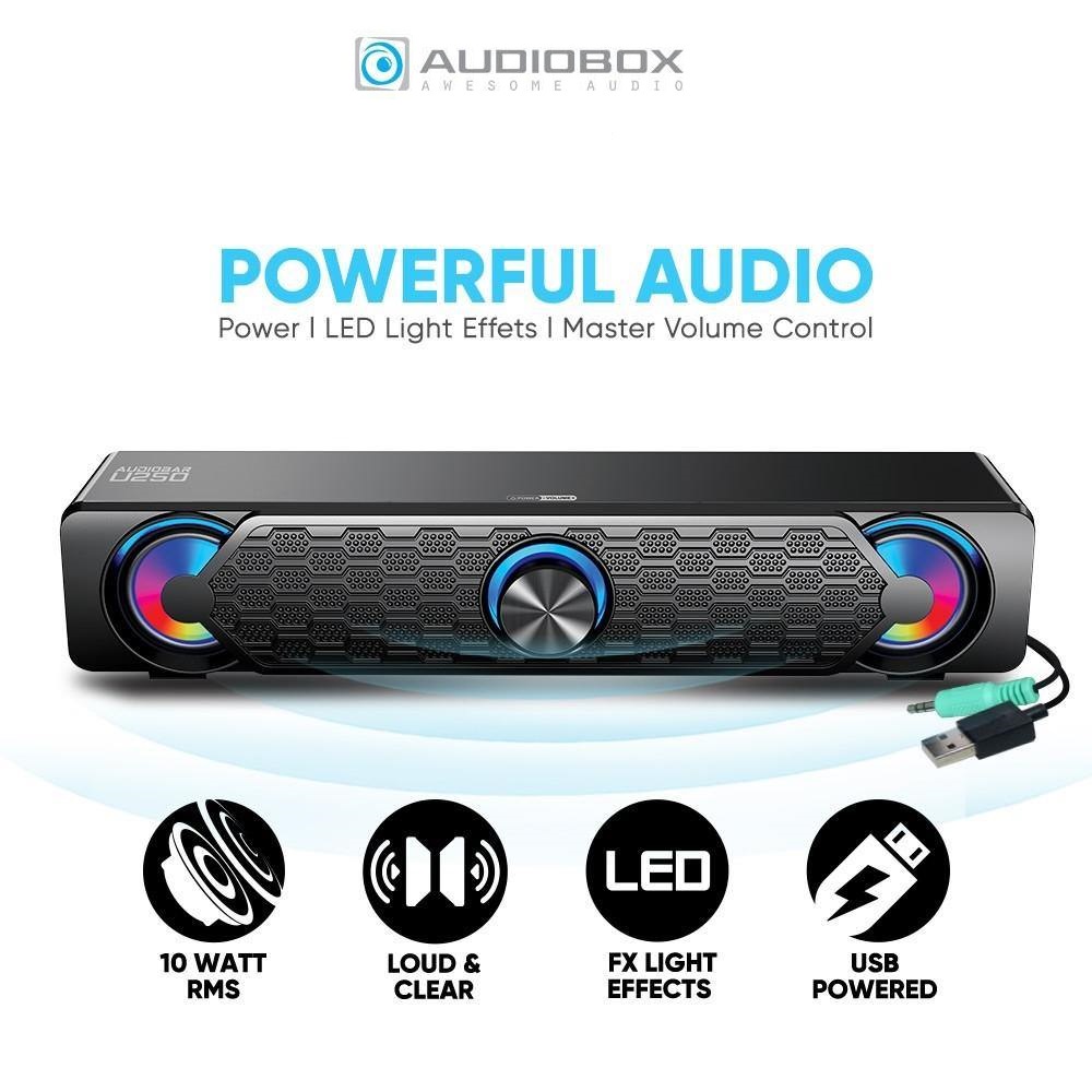 AUDIOBOX SONICBAR U250 Ultra Bass Multimedia Speaker | Shopee Malaysia