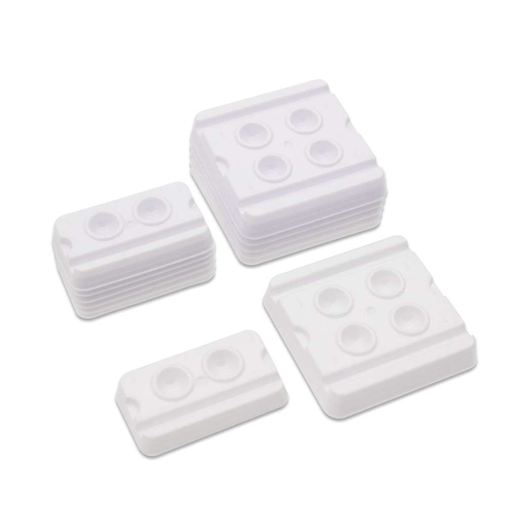 【Ready Stock】50Pcs Dental Disposable Adhesive Mixing Wells Applicator