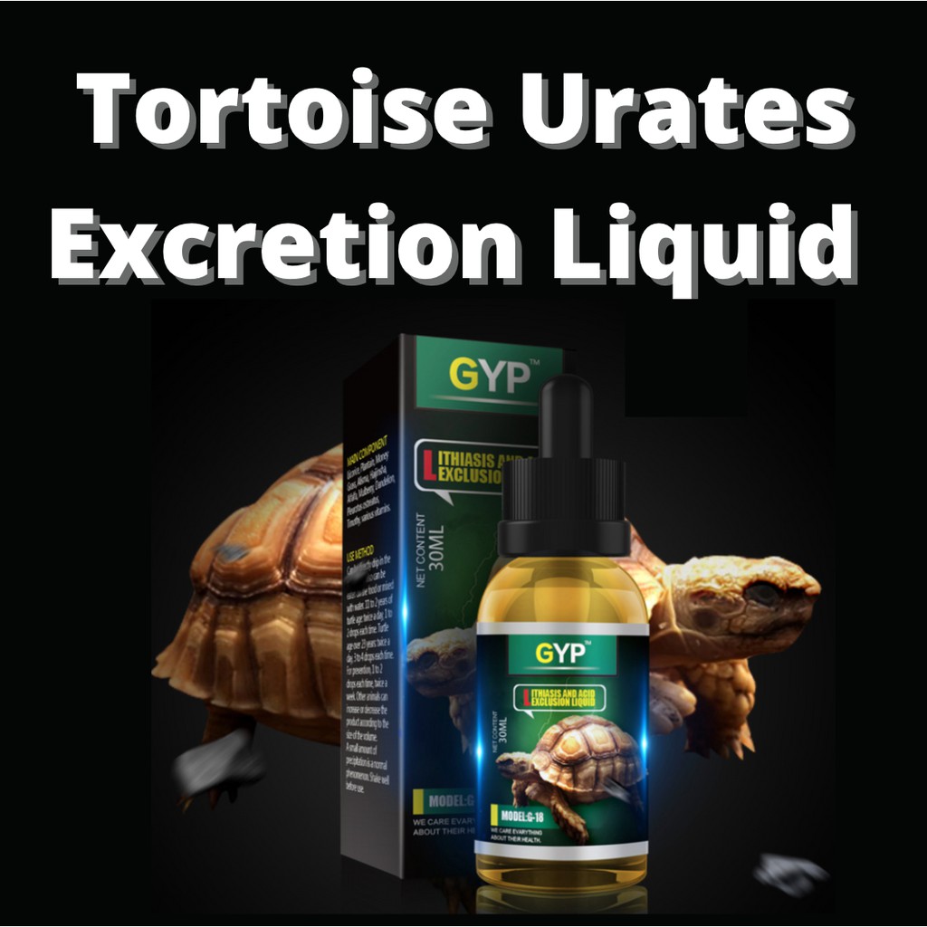 Tortoise Urates Excretion Liquid Bladder Stone （陆龟排酸/排结石液）Kura Penyu ...