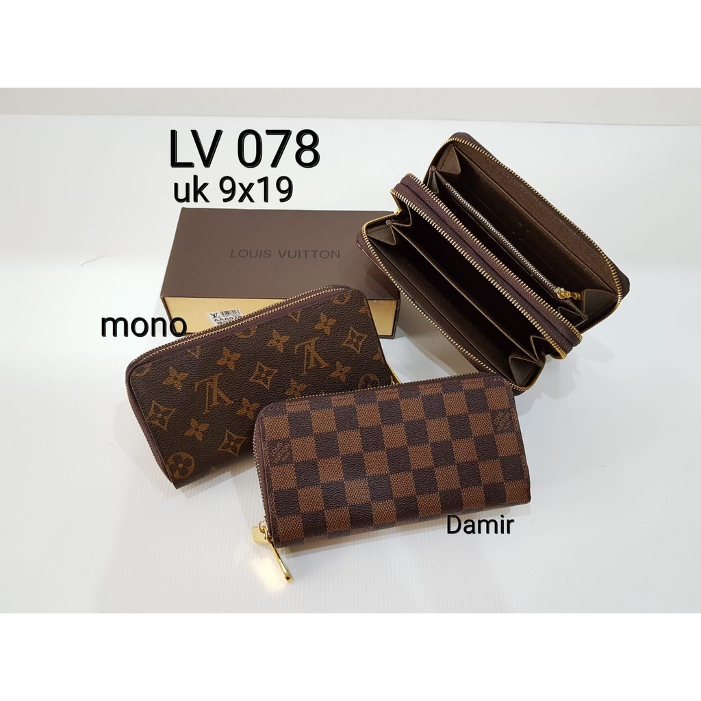 Lv 60017 Wallet mono motif With The Same Damir