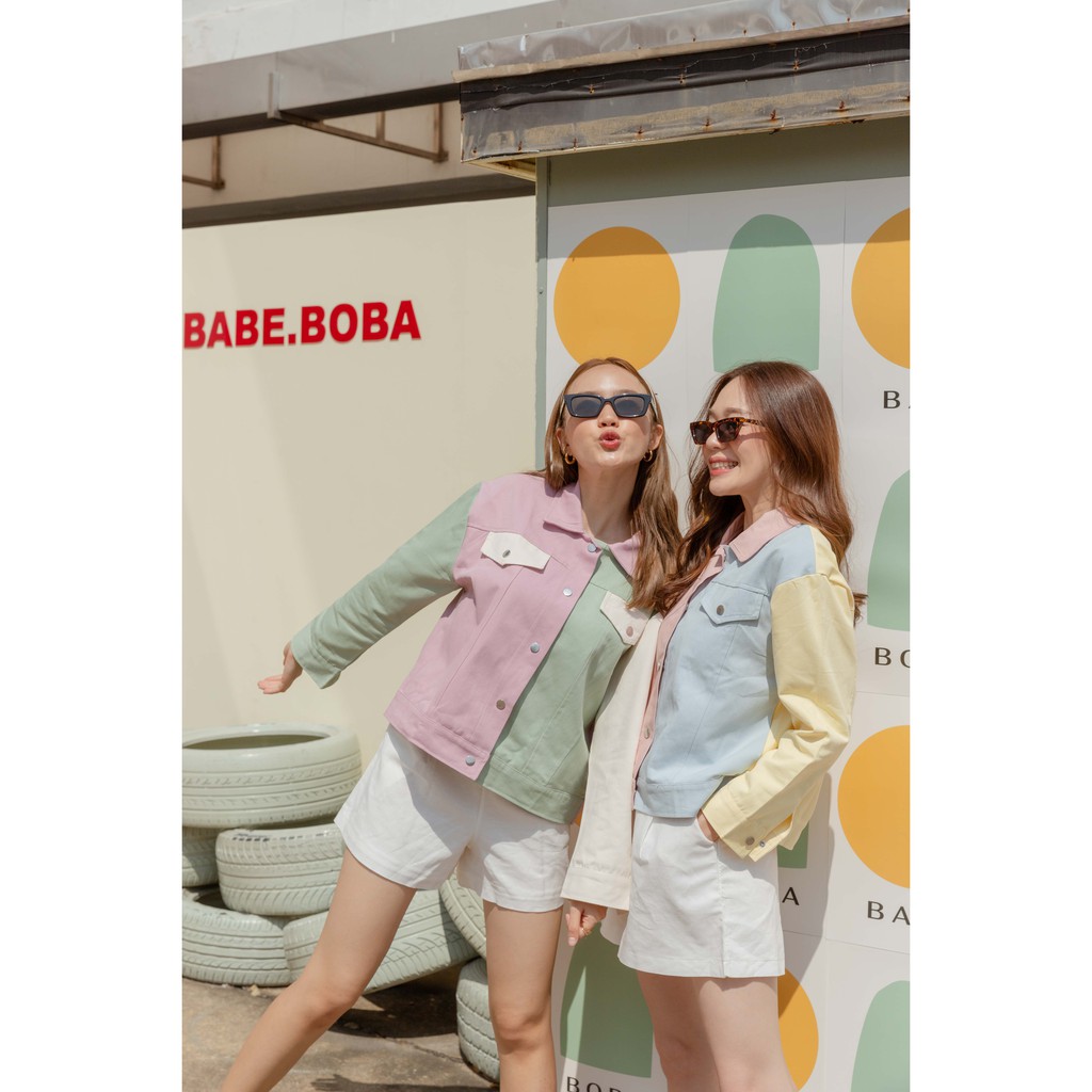 Pamloo.brand Pastel Jacket Shopee Malaysia