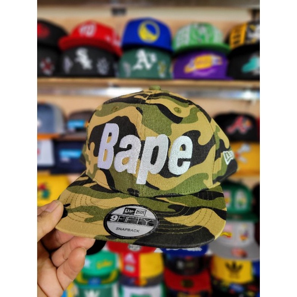 Snapback bape best sale