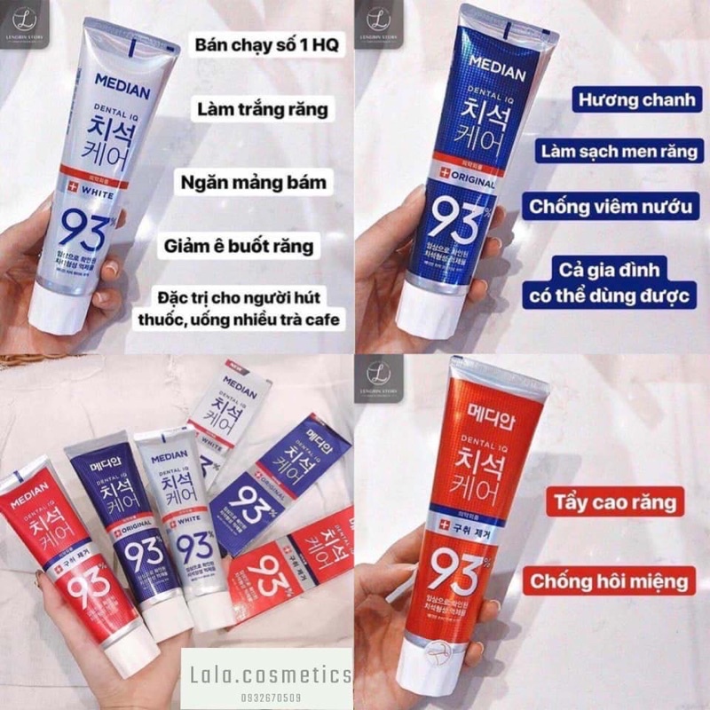 Median 93% Genuine Korean Toothpaste | Shopee Malaysia