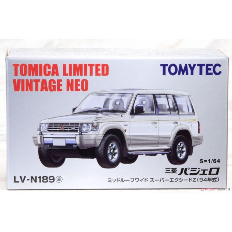 1/64 Tomica Limited Vintage Neo LV-N189a / LV-N189b Mitsubishi Pajero ...