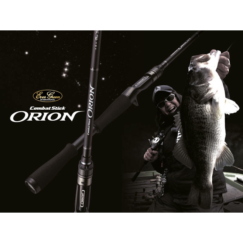NEW Evergreen Combat Stick Orion Baitcast / Spinning Fishing Rod