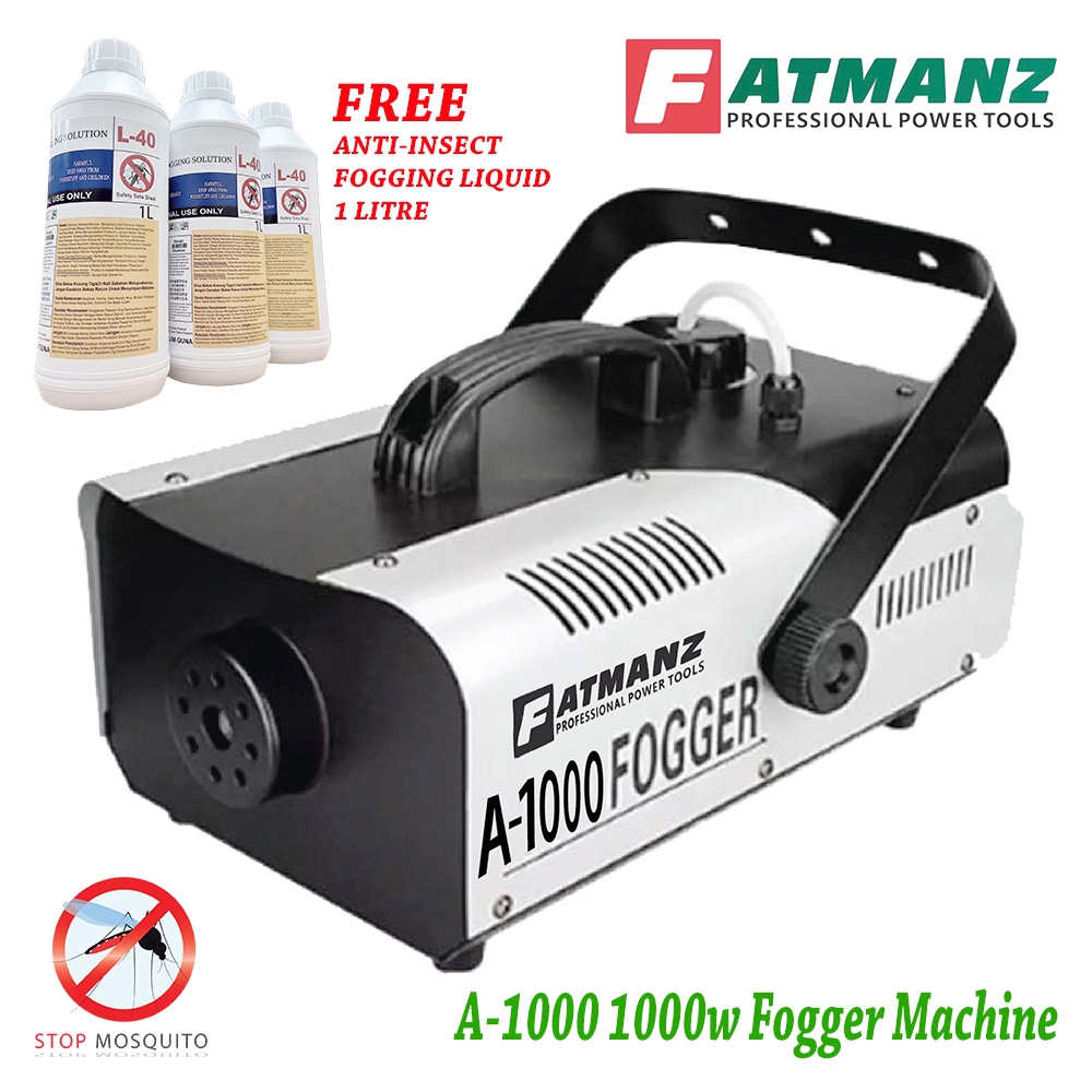 Fogger machine A1000 1000w FREE ANTIINSECT L40 fogging liquid 1 litre