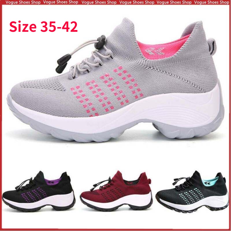 2024 Raya Ready Stock Women Casual Lace Up Sneakers Ladies Comfy ...