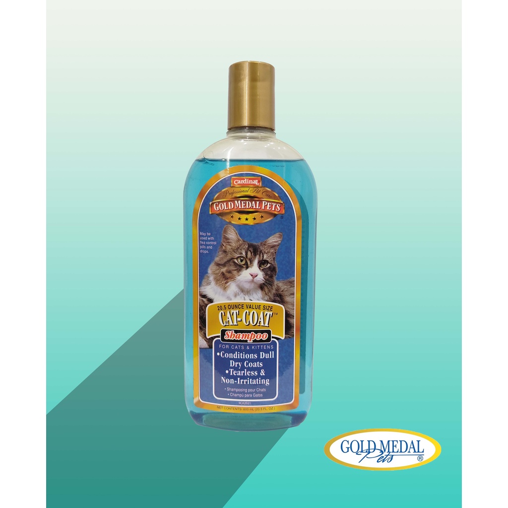 Gold Medal Pets CatCoat Shampoo (600ml) Shopee Malaysia