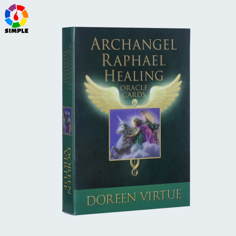 44PCS Archangel raphael healing oracle cards English Version Cards ...