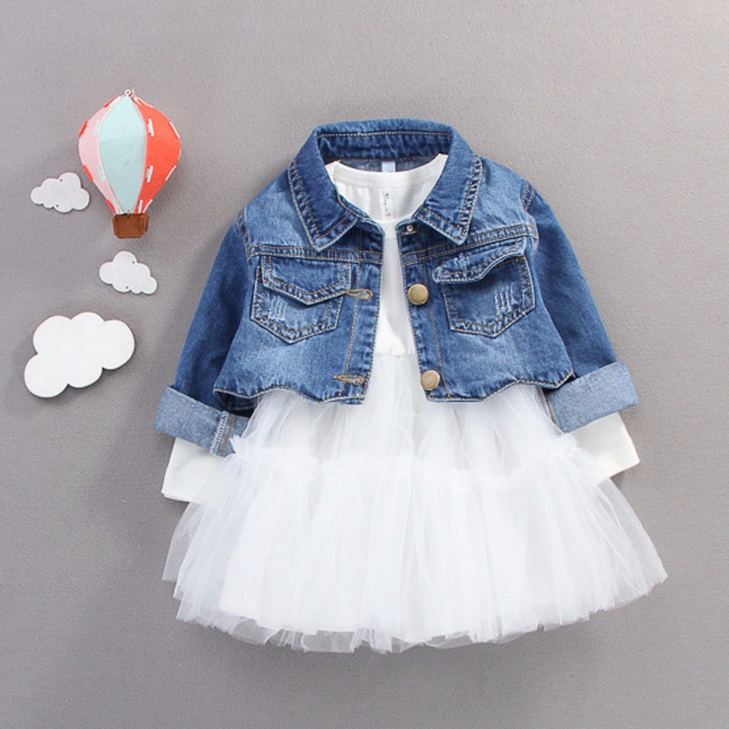 Denim jacket infant girl hotsell