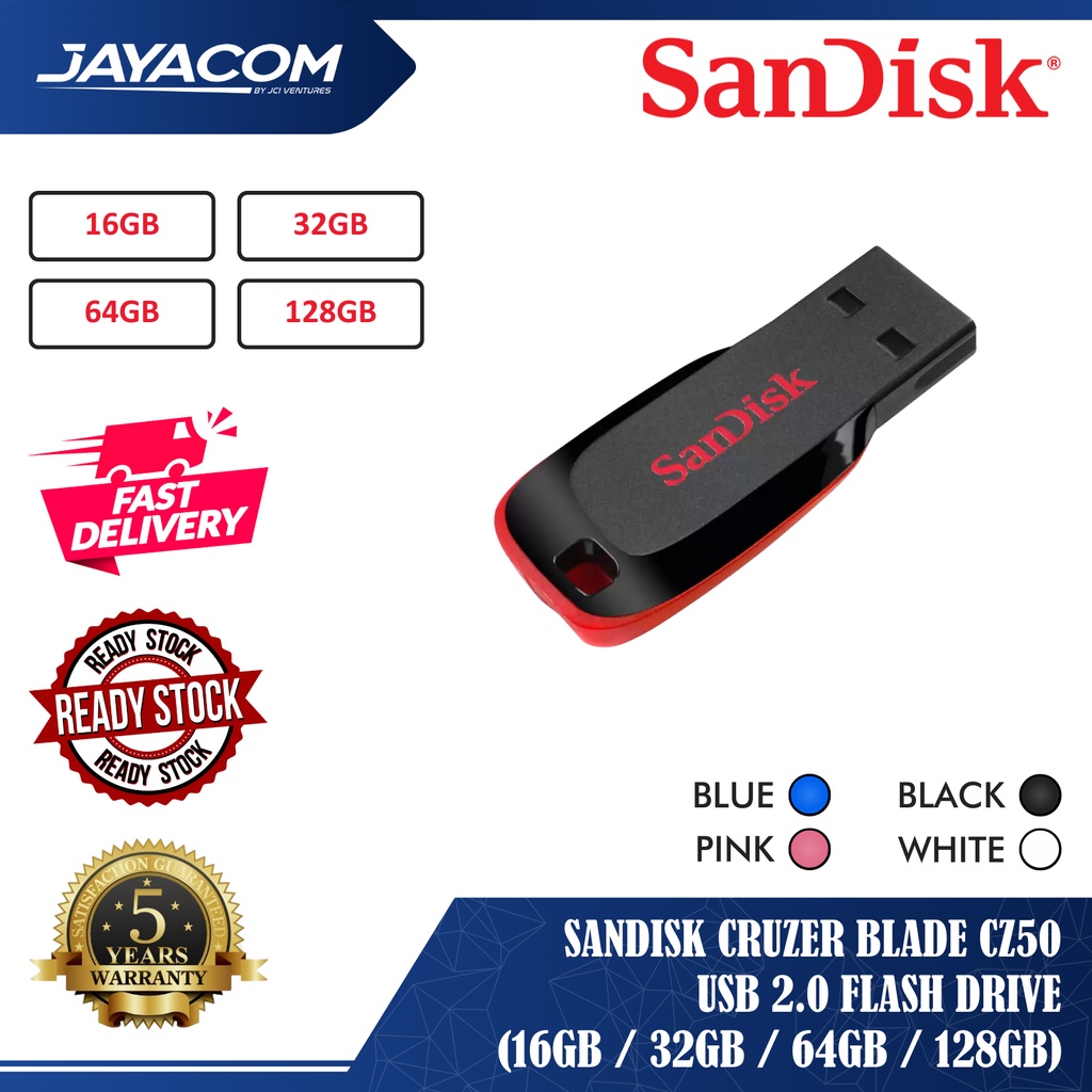 USB SanDisk Cruzer Blade CZ50 32GB USB 2.0- Vinh Hiển Lộc T&agrave;i Computer