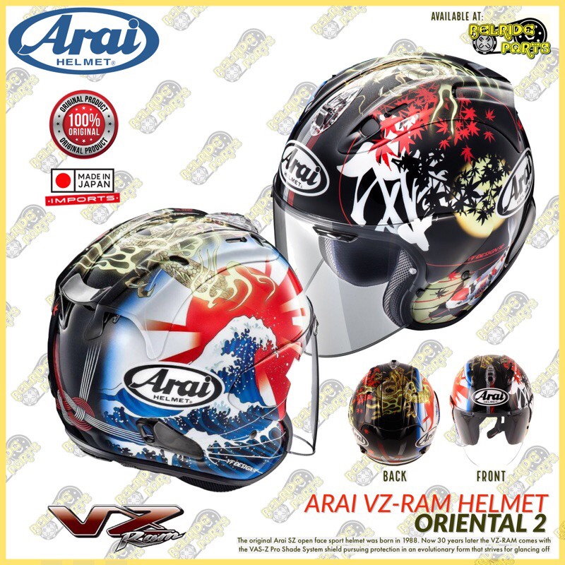 Arai vz sale ram oriental 2