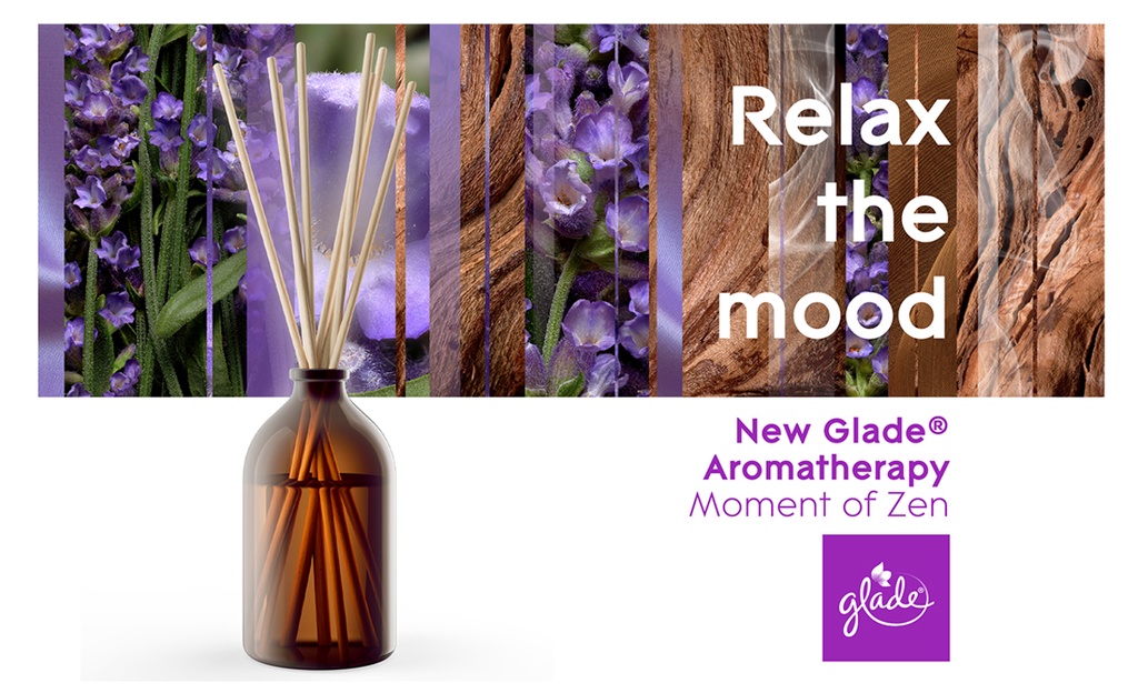 Glade Aromatherapy Reed Diffuser Lavender 80ml