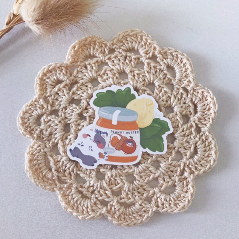 Ebiko Peanut Butter Mini Jumbo Sticker | Shopee Malaysia